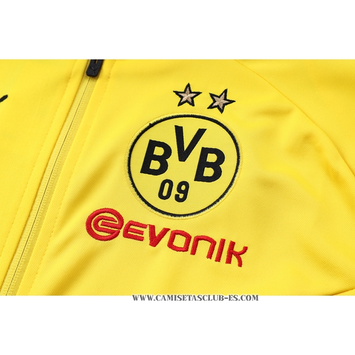 Chaqueta del Borussia Dortmund 22-23 Amarillo y Negro